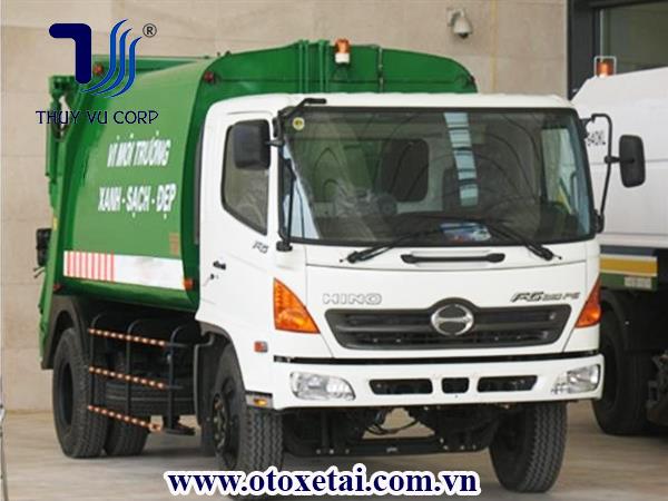 Xe ép rác Hino FG 12 khối